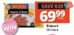 Checkers Eskort Griller offer