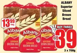 Boxer Superstores Albany Superior Sliced Brown Bread offer
