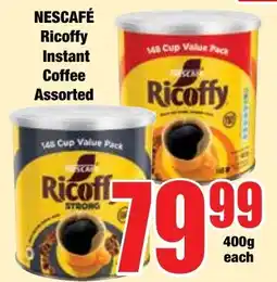 Boxer Superstores NESCAFÉ Ricoffy Instant Coffee Assorted offer
