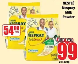 Boxer Superstores Nestlé Nespray Milk Powder offer