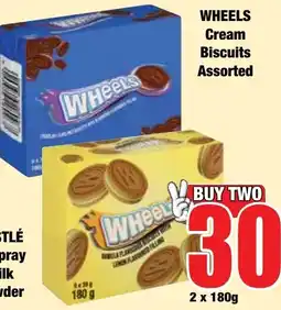 Boxer Superstores WHEELS Cream Biscuits Assorted offer
