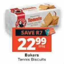 Checkers Bakers Tennis Biscuits offer