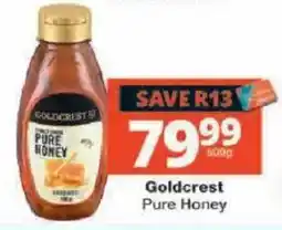 Checkers Goldcrest Pure Honey offer