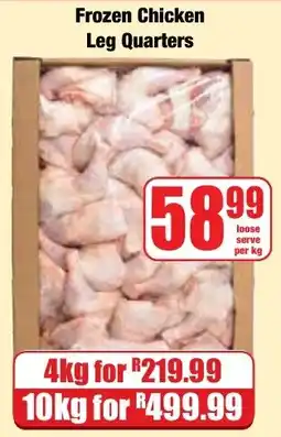 Boxer Superstores Frozen Chicken Leg Quarters offer