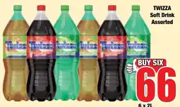 Boxer Superstores TWIZZA Soft Drink Assorted offer