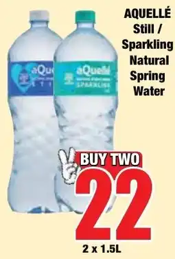 Boxer Superstores aQuellé Still / Sparkling Natural Spring Water offer