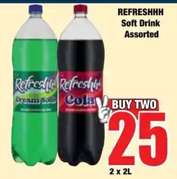 Boxer Superstores Refreshhh Soft Drink Assorted offer
