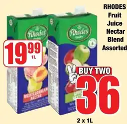Boxer Superstores Rhodes Fruit Juice Nectar Blend Assorted offer