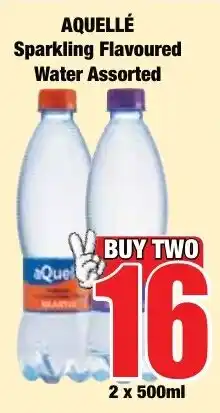 Boxer Superstores AQUELLE Sparkling Flavoured Water Assorted offer
