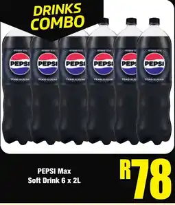 Boxer Superstores PEPSI Max Soft Drink offer
