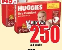 Boxer Superstores Huggies Dry Comfort Essentials offer