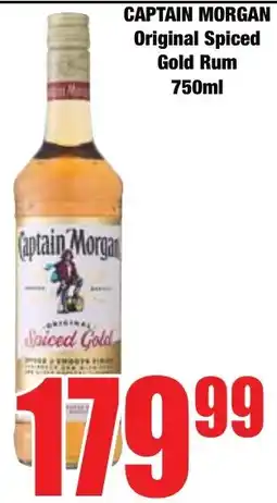 Boxer Superstores Captain Morgan Original Spiced Gold Rum offer
