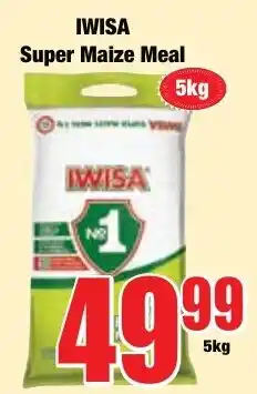 Boxer Superstores IWISA Super Maize Meal offer