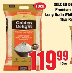 Boxer Superstores Golden Delight Long Grain White Parboiled Thai Rice offer