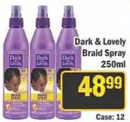J&E Cash and Carry Dark & Lovely Braid Spray offer