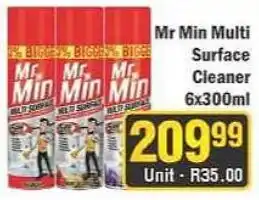 J&E Cash and Carry Mr Min Multi Surface Cleaner offer