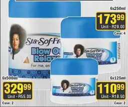 J&E Cash and Carry Sta-Sof-Fro Blow Out Relaxer offer