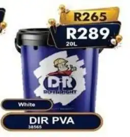 K Carrim DIR PVA offer