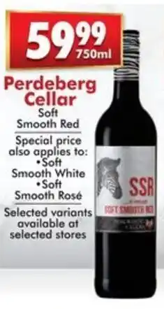 Prestons Perdeberg Cellar Soft Smooth Red offer