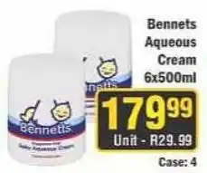 J&E Cash and Carry Bennets Aqueous Cream offer