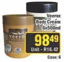 J&E Cash and Carry Veerx Body Cream offer
