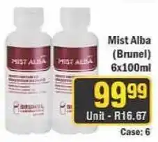 J&E Cash and Carry Mist Alba Brunel offer