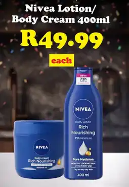 Check Save Nivea Lotion/ Body Cream offer
