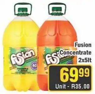 J&E Cash and Carry Fusion Concentrate offer
