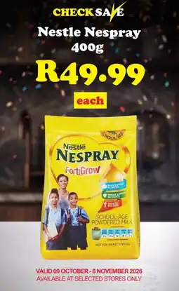 Check Save Nestle Nespray offer