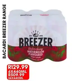 Prestons Bacardi Breezer Watermelon Flavoured offer