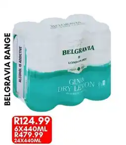 Prestons Belgravia Gin & Dry Lemon offer