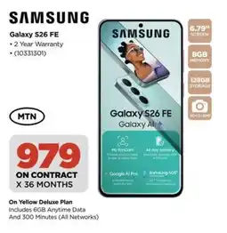 HiFi Corp SAMSUNG Galaxy S26 FE offer