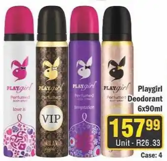 J&E Cash and Carry Playgirl Deodorant offer