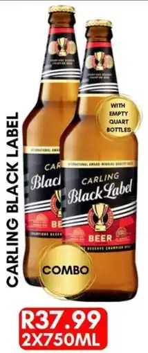 Prestons CARLING BLACK LABEL offer