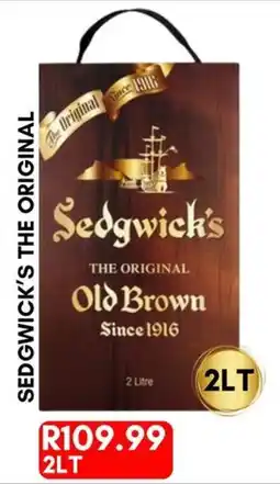 Prestons Sedgwick's The Original Old Brown offer