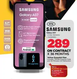 HiFi Corp Samsung Galaxy A07 offer
