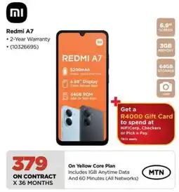 HiFi Corp Redmi A7 offer
