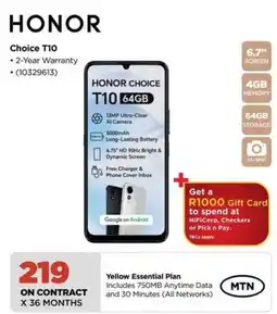 HiFi Corp HONOR Choice T10 offer