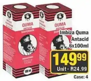 J&E Cash and Carry Imbiza Quma Antacid offer