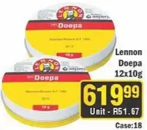 J&E Cash and Carry Lennon Doepa offer