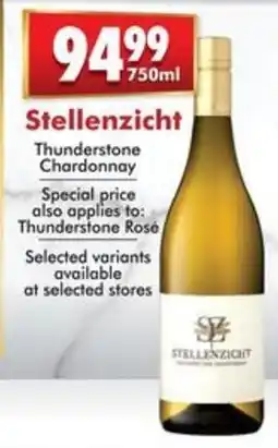 Prestons Stellenzicht Thunderstone Chardonnay offer