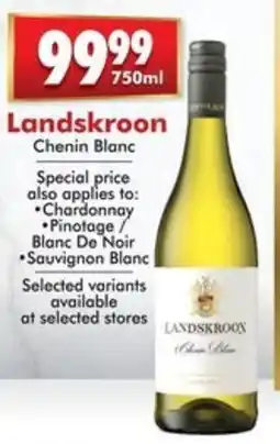 Prestons Landskroon Chenin Blanc offer
