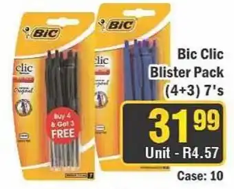 J&E Cash and Carry Bic Clic offer