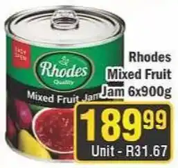 J&E Cash and Carry Rhodes Mixed Fruit Jam offer