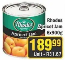 J&E Cash and Carry Rhodes Apricot Jam offer