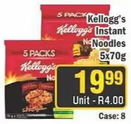 J&E Cash and Carry Kellogg's Instant Noodles offer