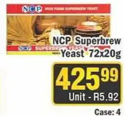 J&E Cash and Carry NCP Superbrew Yeast offer
