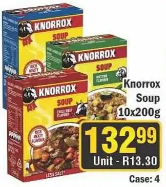 J&E Cash and Carry Knorrox Soup offer