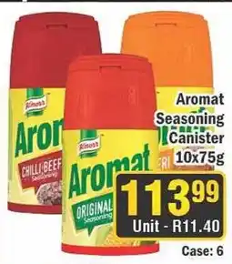 J&E Cash and Carry Knorr Aromat Seasoning Canister offer