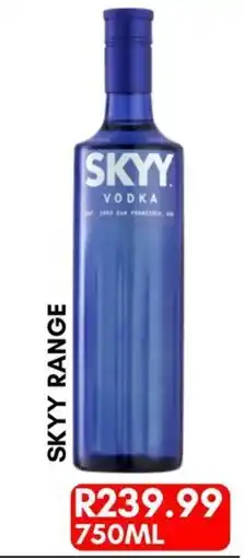 Prestons SKYY VODKA offer